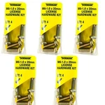 Dorman 784-518 Phillips Drive M6-1.0 X 20 Mm License Plate Screws, Pcs New. Price: $14.37.