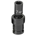 Grey Pneumatic 907UMS 1/4 In. Drive 7MM Universal Impact Socket New. Price: $24.98.