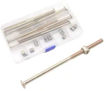 Binifimux 10-SET Furniture Hardware Replacement Bolts, Bunk One Size, Gold New. Price: $13.35.