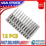 12X Tamper Proof Star Impact Set Security Screwdriver Hex Shank New. Price: $27.22.