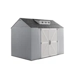 Outdoor Storage Shed 7X10 Ft Resin Weather Resistant Brown Rubbermaid New. Price: $2334.99.