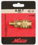 Milton S746 3-WAY 1/4" Npt Male Body Adapter A, & Blister Packed New. Price: $13.99.