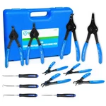 Smotivepro Heavy Duty Snap Ring Pliers Set, 8PCS Convertible Internal External New. Price: $93.66.
