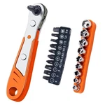 Torsor Right Angle Screwdriver Bit Set 1/4 Inch Mini Ratchet Socket Wre... New. Price: $12.92.