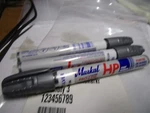 Paint-riter + Oily Surface Liquid Marker Silver Qty 3 New. Price: $20.00.