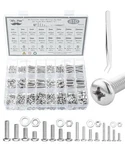 Mr. Pen- Nuts And Bolts Assortment Kit, 810 Pcs, Stainless Steel M3 M4 M5 M6 Phi New. Price: $21.20.