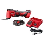 Milwaukee 2626-21 M18 18V Cordless Lithium-ion Multi-tool Kit New. Price: $149.00.