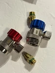Orion Motor Tech R134A Adapter 1/4 Flare Quick Coupler Hvac Set Red Blue New. Price: $19.99.