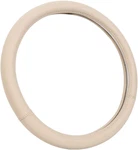 Microfiber Leather Car Steering Wheel Cover Beige Universal Fit 14.5" - 15 Inch New. Price: $17.99.