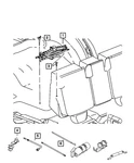 Genuine Mopar Double Ended Stud Mounting 6508288AA New. Price: $11.64.