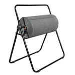 New Pig 57702 Adjustable Roll Dispenser 16-32 In. Wide Steel Frame Black Paint. Price: $110.19.
