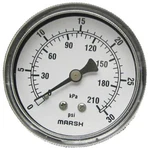 Pressure GAUGE2-1/2, 0-30 Market Forge Part# 10-4804 New. Price: $113.73.