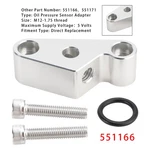 Oil Pressure Sensor Adapter Port 551166 For Gen Lt Valley Pan M12-1.75 New. Price: $12.62.