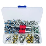 112 Pcs Air Conditioning Schrader Valve Cores For Car Home A/c Accessories R1... New. Price: $33.11.