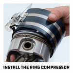 Powerbuilt Piston Ring Compressor , Range From 2 In. 5 - 648433 New. Price: $23.95.