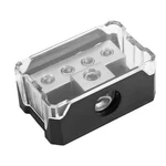 Aramox 1/0 Gauge Car Audio Power Ground Distribution Block 4-WAY Out New. Price: $27.52.