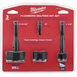 Milwaukee 49-22-0030 Model 3-PIECE Plumbers' Self-feed Bit Set New. Price: $133.97.