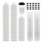 22 Oz Disposable Paint Cups 125 Micron -compare To 3M Pps 16301 & 16001 Box 50 New. Price: $62.99.