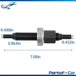 66515 Harmonic Balancer Installation Tool Steel For Chevy 5/8"-16 7/16"-16 New. Price: $20.76.