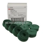 3M 07524 Scotch-brite Roloc Bristle Disc Green , 2" 10/BOX New. Price: $104.95.