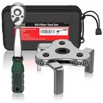 Moker Universal Oil Filter Wrench Adjustable, 3 Jaw Remover Tools New. Price: $32.39.