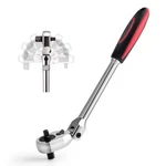Dual 3/8 And 1/4 Drive Flex Head Ratchet, 72-TOOTH Wrench With Quick-... New. Price: $42.66.