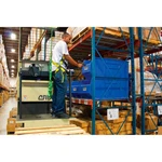 Quantum Plastic Rack Bin 19-7/8"W X 41-7/8"D 17-1/2"H Gray New. Price: $215.58.
