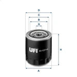 Oil Filter Ufi 23.127.00 Vw Taro 2.2 1989-1994 Brand. Price: $80.13.