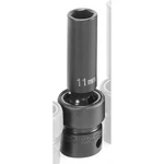 Grey Pneumatic 1011UMD Soc 11MM 3/8D Imp Univ 6PT Dp Blk New. Price: $31.59.