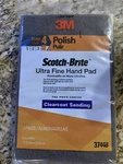 3M 37448 Mmm Gray Scotch Brite Grey Ultra Fine Scuff PAD-3 Pads Per Pack Sanding New. Price: $11.54.
