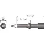 5/16" Mod Brazier Head Rivet Set A1612 Ajax Tools Alloy Steel Accessories New. Price: $163.08.