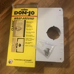 Don-jo 3-S-CW Stainless Steel Wrap-around Plate, Door Reinforcer, Repair New. Price: $21.83.