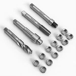 Bzbmgmo M14X1.5 Thread Repair Kit, 12 Stainless INSERTS(9.4MM), Hss Tools New. Price: $59.99.
