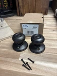 2 Pack Schlage Georgian Dummy Door Knob In Aged Bronze F170 716 New. Price: $12.99.