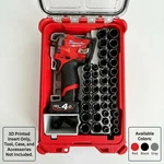Milwaukee M12 Stubby Impact 3/8" Packout Compact Insert Only New. Price: $33.99.