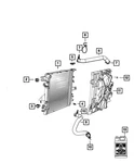 Genuine Mopar Tie Strap 68191278AA New. Price: $10.68.