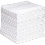 Absorbent Pad, 15 In X 18 L, Absorbs 35 Gal. Per Pkg, Oil-only, White, Poly New. Price: $79.38.