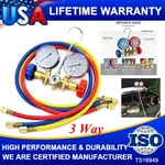 Manifold Gauge Set A/c Charging Hose Air Conditioner Diagnostic Professional Kit New. Price: $31.93.