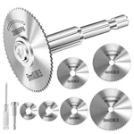 6PCS Hss Rotary Saw Blades Cutting Wheel Set 1/4 Inch Hex Shank For Drill New. Price: $13.99.