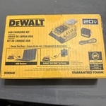 Dewalt DCB094K 20V Usb-c Charging Kit New. Price: $70.00.