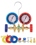 Orion Motor Tech Gauge Set With Self Sealing & Puncturing R134A Can Medium New. Price: $56.84.
