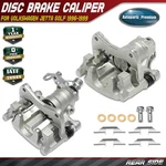 2X Rear Brake Caliper With Mounting Bracket For Volkswagen Jetta Golf 1996-1999 New. Price: $126.59.