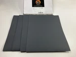 High Teck WD320 Waterproof Sandpaper Sheets P320 Grit, 9" X 11", 50 Total New. Price: $27.95.