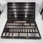 *incomplete* Gage Block Set-in Vintage Johansson Div. Ford Motor Bakelite Case Used. Price: $209.99.