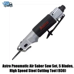 Astro Pneumatic Air Saber Saw Set, 5 Blades, High Speed Steel Cutting Tool (930) New. Price: $93.98.