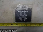 101CUS26D Universal Satin Chrome 1/2" Thick Hinge New. Price: $20.52.