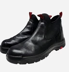 Rockrooster Chelsea Boots Mens 15 Wide Steel Toe Black Red No Insoles Workwear Used. Price: $42.78.