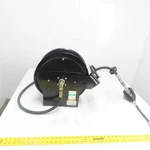 Balcrank 2120-013 50' X1/2" Medium Pressure Oil Hose Reel W/graco Dispense Meter Used. Price: $253.49.