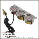 Chrome 52MM 2'' Water Temp Oil Pressure Volt Meter Mechanical Triple Gauge Set New. Price: $27.88.