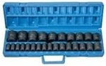 Grey Pneumatic 1326M 1/2 In. Drive 26-PIECE Standard Length Metric Master Set New. Price: $135.46.